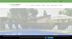 Desktop Screenshot of letregrazie.it
